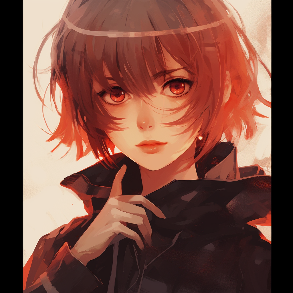 Anime character profile in cool blue tones, capturing serene expressions and smooth transitions. aesthetic anime pfp compilation