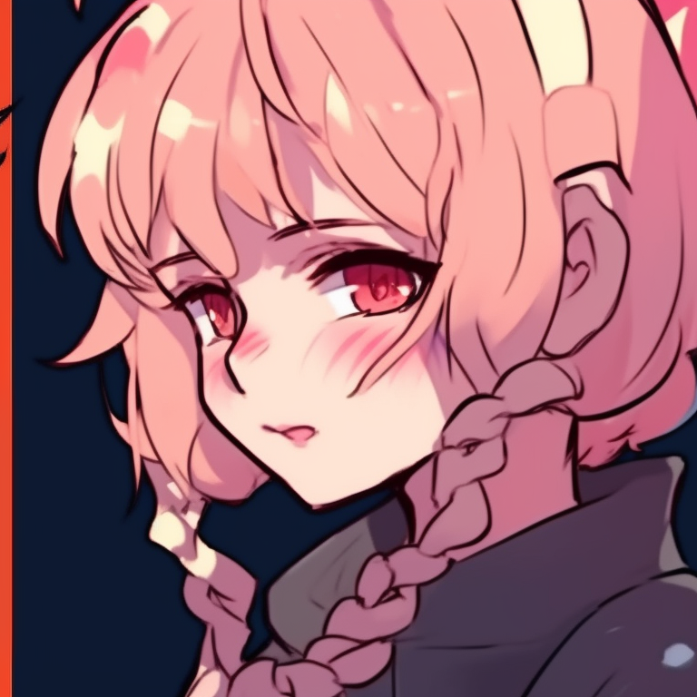 Two characters giggling together, soft watercolor art style with warm hues. funny matching pfp discord inspiration pfp for discord.