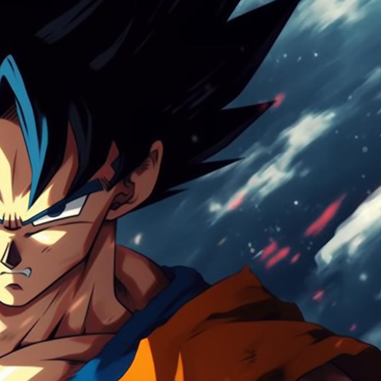 Goku and Vegeta in battle stances, sharp lines and dynamic poses. anime goku and vegeta matching pfp pfp for discord.