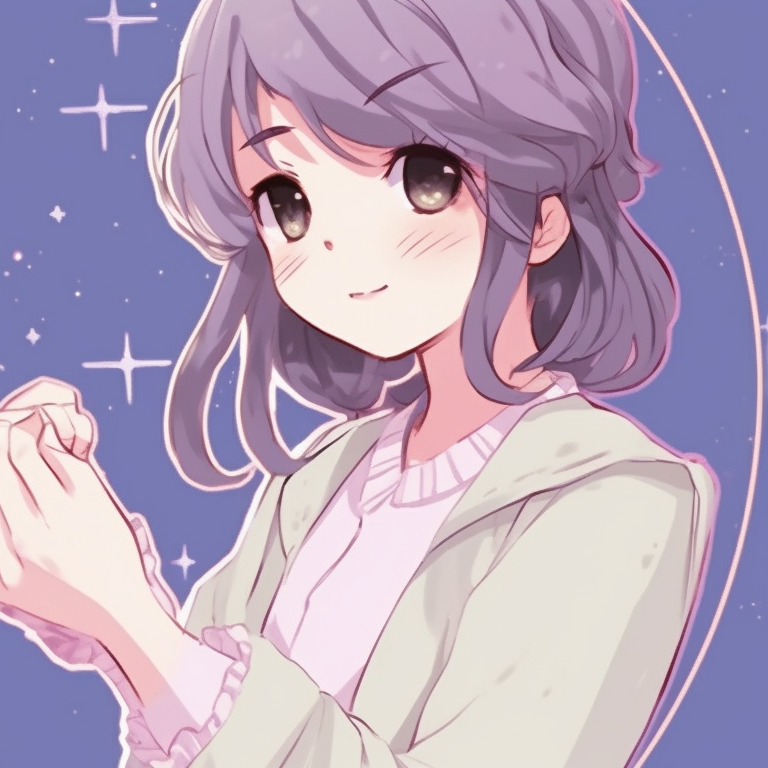 Two characters in brown and yellow clothes, standing against a backdrop of autumn leaves, with a thoughtful expression. matching pfp for besties cartoon style pfp for discord.