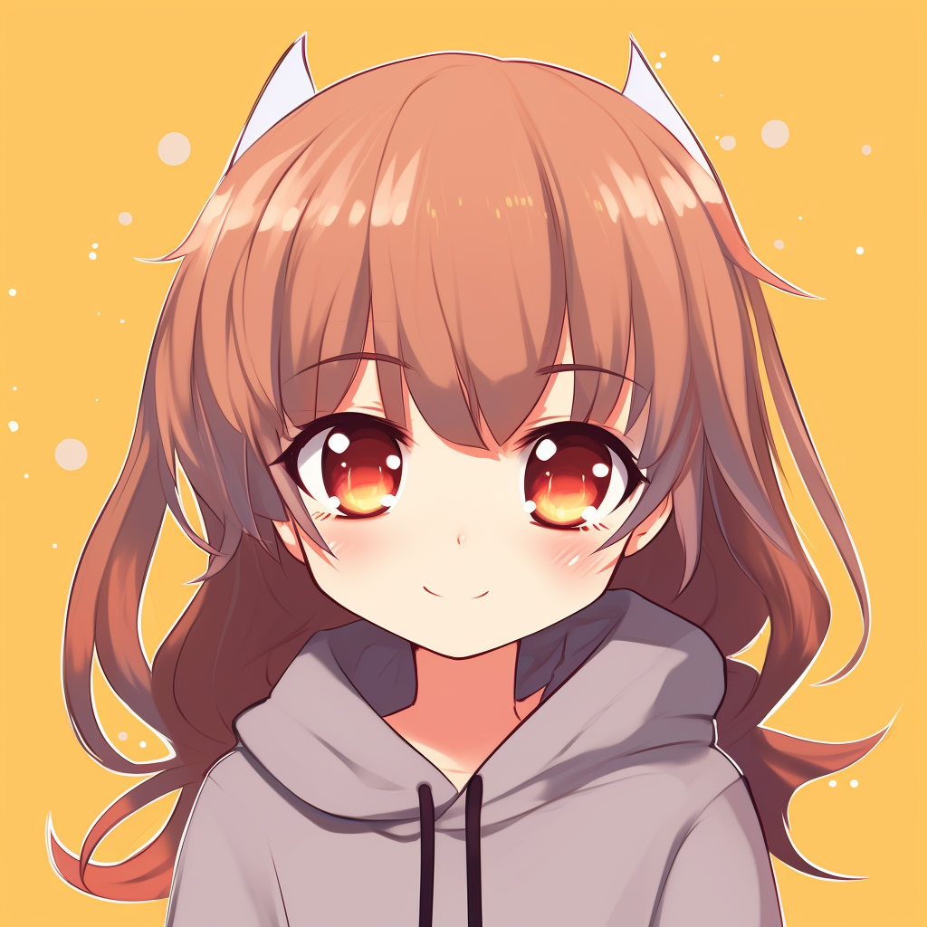 Anime character holding a strawberry, soft pastels and attention to adorable details. cute pfp anime for all