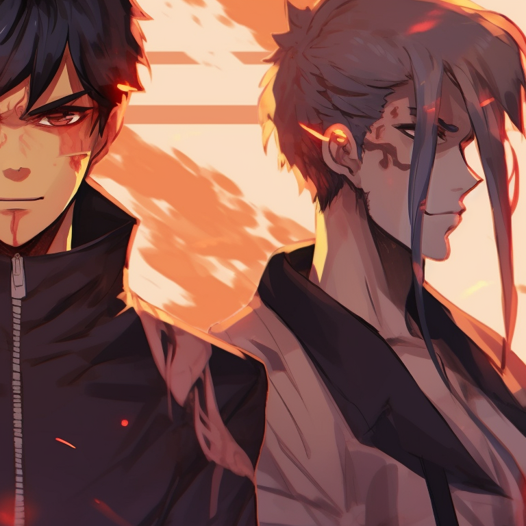 Three anime characters submerged in water, soft aquatic tones and peaceful expressions. cool matching trio pfp designs pfp for discord.