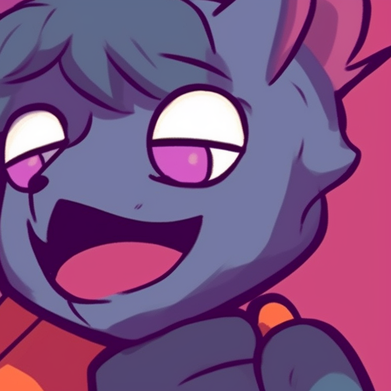 Two anime characters in laughter, illustrated with exaggerated expressions and vibrant colors. funny memes pfp for matching pfp for discord.