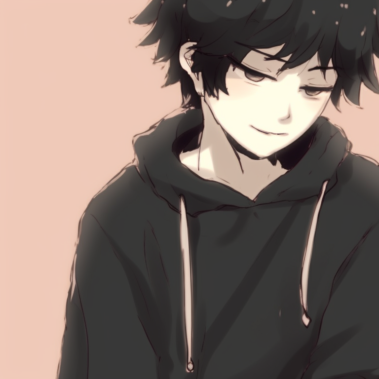 Two characters, pastel tones, and simple lines, sitting side by side. versatile instagram cute matching pfp for any couple pfp for discord.