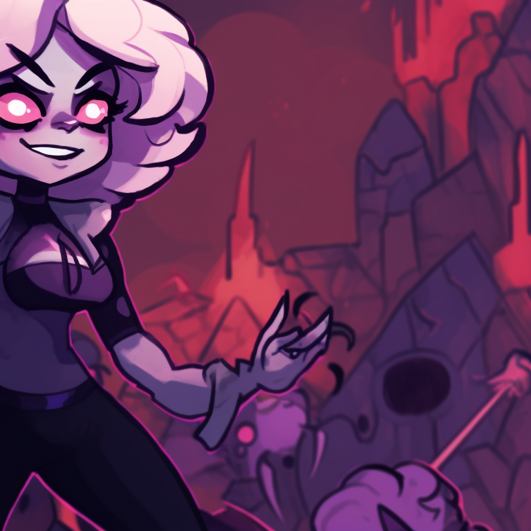 Steven in a skeleton outfit, detailed in a bright luminescent style contrasting against a pitch-black backdrop. halloween themed steven universe profile pictures pfp for discord.