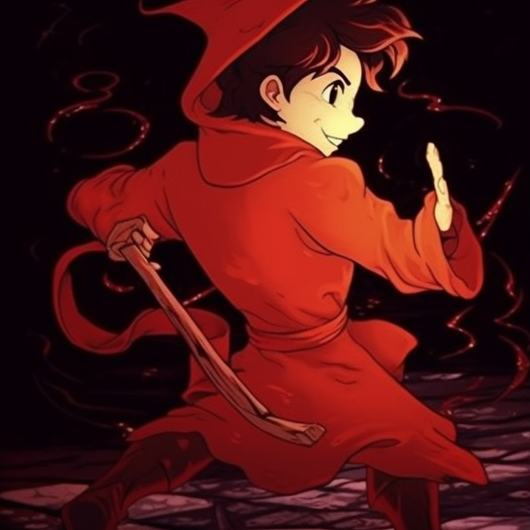 Two characters, Gaston and Beast, strong color contrast and classic art style, stand-off. disney villain halloween matching pfps pfp for discord.