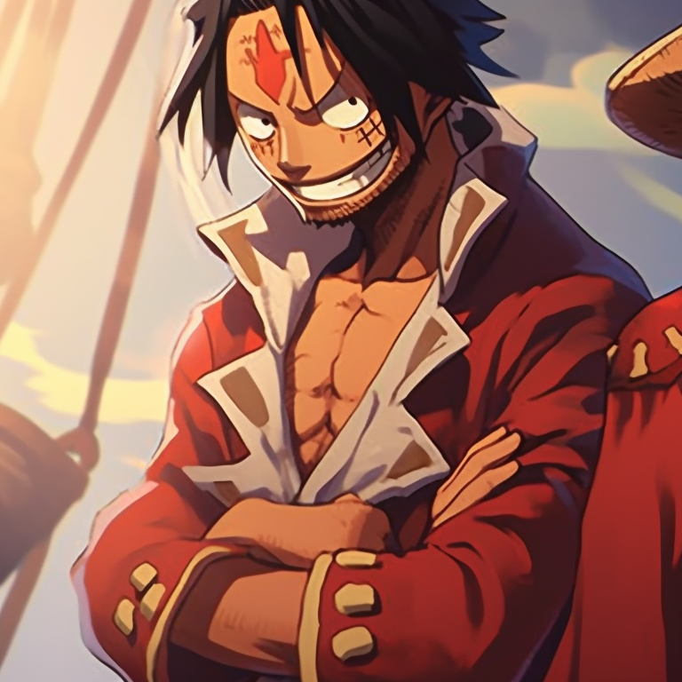 Two characters in a mysterious setting, dark palette and detailed backgrounds. one piece matching pfp trends pfp for discord.