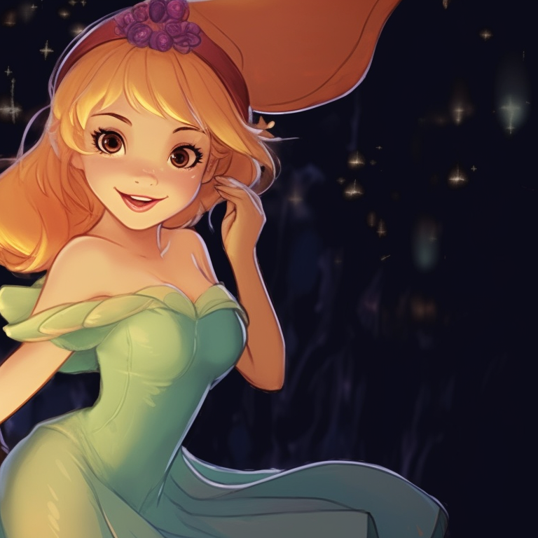 Ariel in Halloween-themed mermaid attire, cool toned colors, under the sea with chilling creatures around. disney halloween matching pfp - for girls pfp for discord.