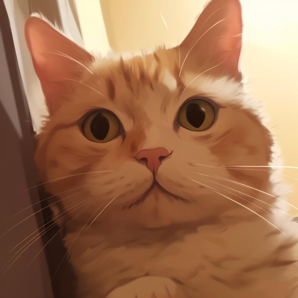 A fox with a facial expression of wonder, depicted with sharp linework and bright, vibrant colors. adorable animal wallpaper designs