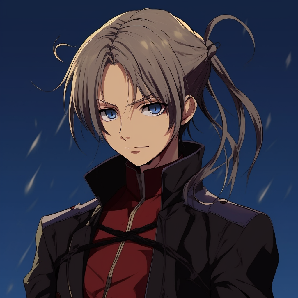 Riza Hawkeye from Fullmetal Alchemist, detailed outfit and serious expression. female badass anime pfp