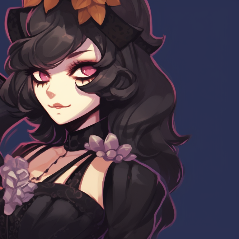 Two characters in eloquent masquerade masks and Halloween attire, baroque art style, dark and rich colors. valorant matching pfp halloween theme designs pfp for discord.