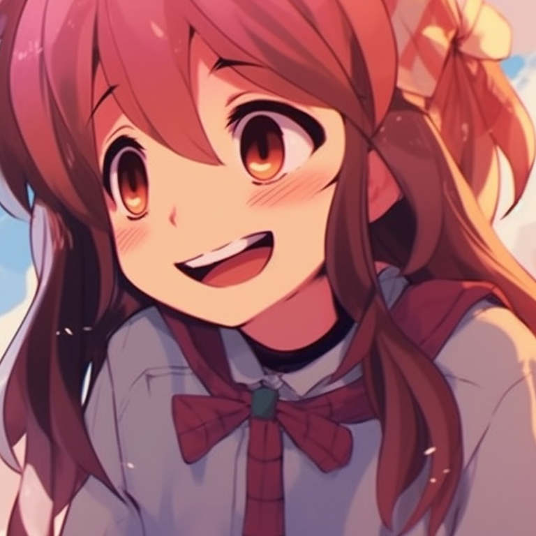 Two characters, neutral background, same outfit symbolizing unity. real life matching pfp for besties pfp for discord.