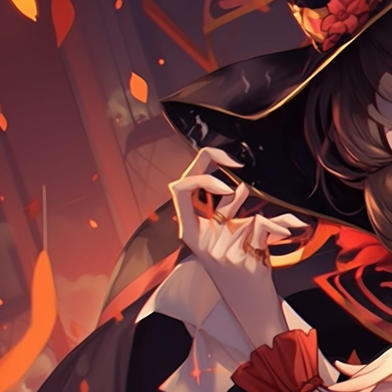 Two characters in playful ghost costumes with soft colors and smoothing shading. top matching pfp for couples in anime halloween theme pfp for discord.