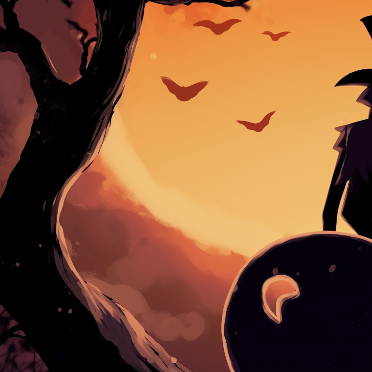 Two vampire characters, deep crimson and shadows accentuating their figures. dark matching pfp halloween theme designs pfp for discord.