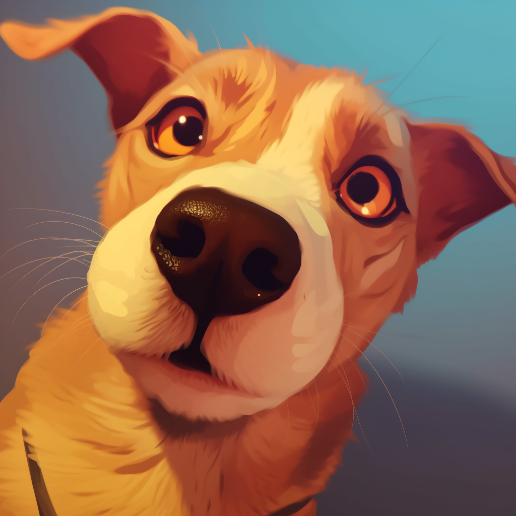 Rabbit character with pastel palette and detailed fur pattern. cartoon depictions in animal pfp