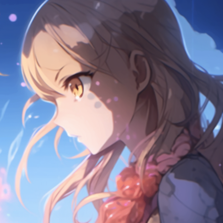 Two characters in warrior outfits, holding swords, uniting forces. cool matching gif pfp pfp for discord.