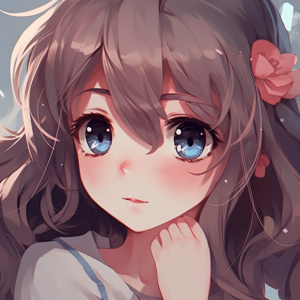 A charming anime girl under beautiful sakura, exceptional contrast and cherry blossom details. charming girl anime pfp pfp for discord.