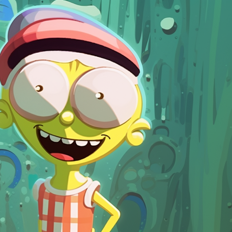 Spongebob and Pearl in underwater background, soft hues and playful atmosphere. spongebob and pearl matching profile picture pfp for discord.