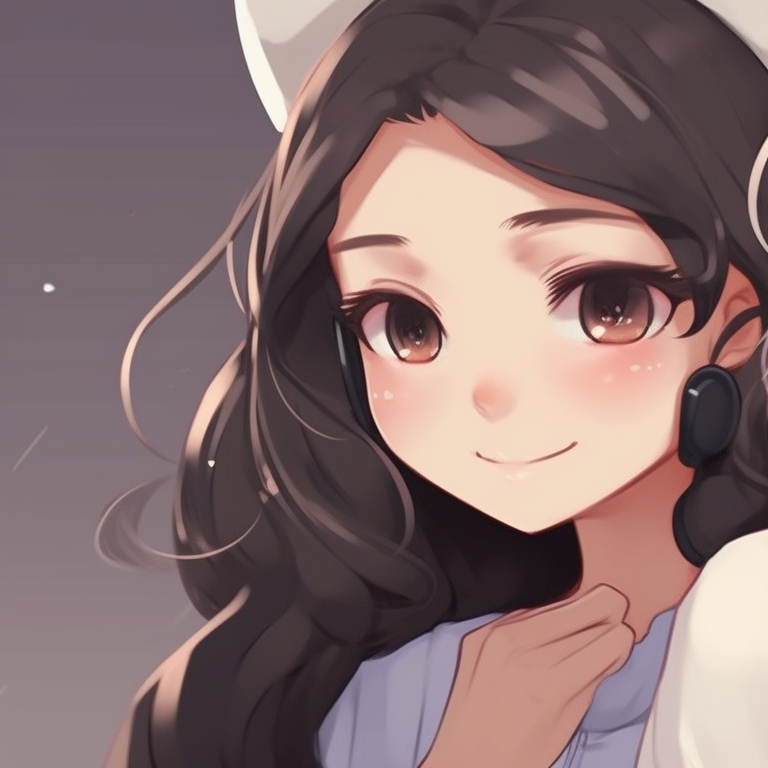 Two characters walking a cartoon dog, calm colors and leisurely demeanor. matching pfp for friends featuring cartoons pfp for discord.