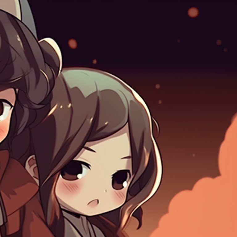 Hutt characters dressed in chilling Halloween costumes, deep moody colors and intricate costume details. star wars matching pfp halloween themed characters pfp for discord.