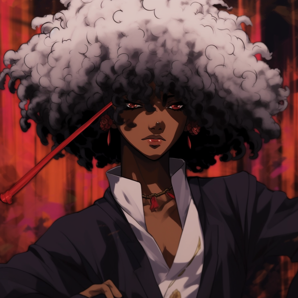 Amazing Black Anime Characters pfp on Hero: Amazing Black Anime Characters pfp