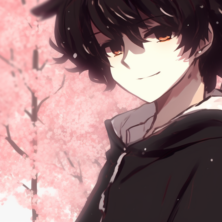 Two characters quietly sharing a sunset view, pastel shading and detailed scenery. instagram cute matching pfp for anime lovers pfp for discord.