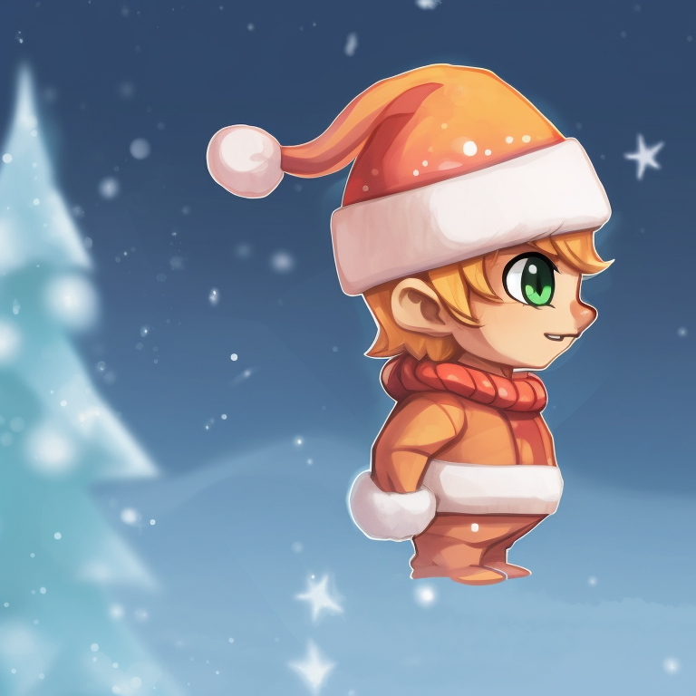 Two characters bracing against a Christmas blizzard, warm tones and delicate frost details valorant christmas pfp matchups pfp for discord.