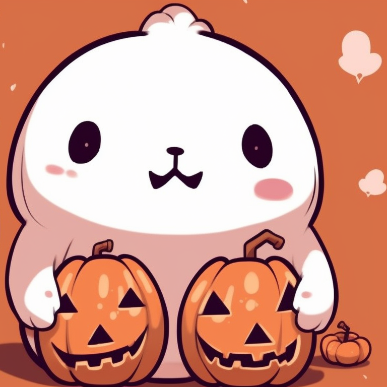 Milk and Mocha bear dressed in matching witch hats, pastel colors and soft shading, brooms in hand. creative halloween theme ideas for milk and mocha bear matching pfp pfp for discord.