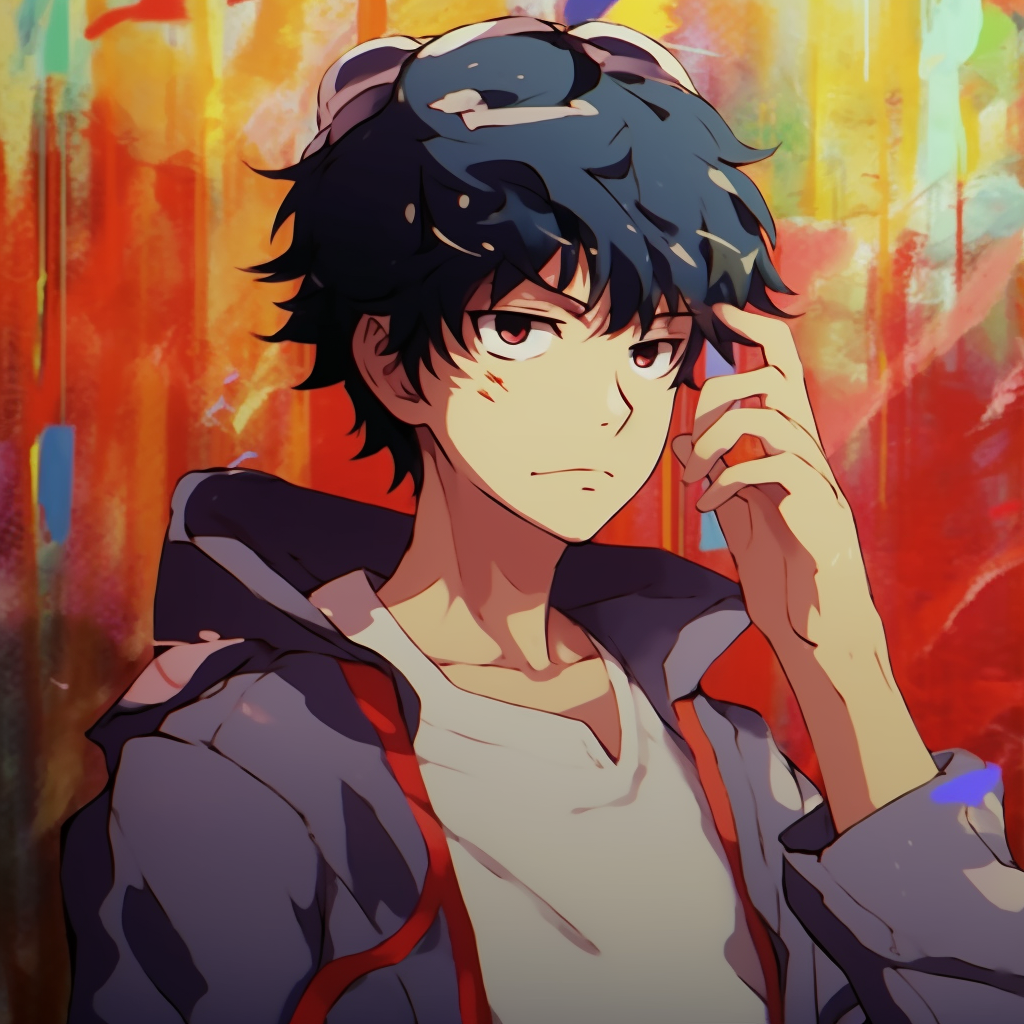 Close-up of Ash's face, expressing determination and positivity. boys anime characters pfp