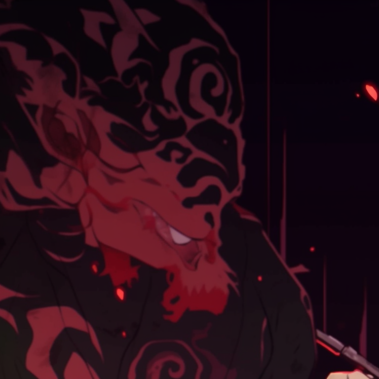 Two characters exhibiting back-to-back tight bond, portrayed in deep shades with dynamic lines. incredible demon slayer matching pfp pack pfp for discord.