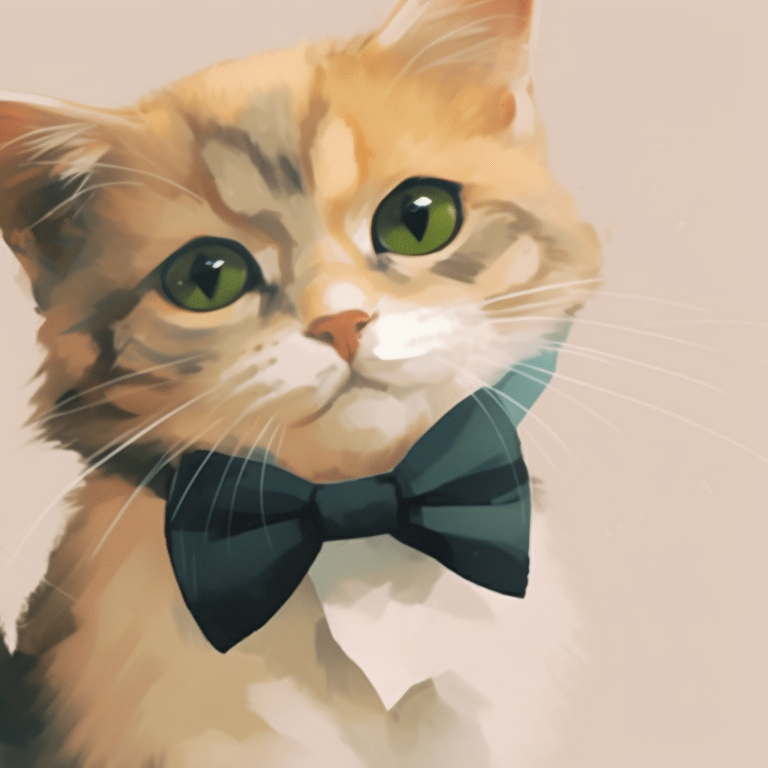 Two characters, one in a fedora, the other in a top hat, both displaying a suave and sophisticated persona. stylish cat matching pfp pfp for discord.