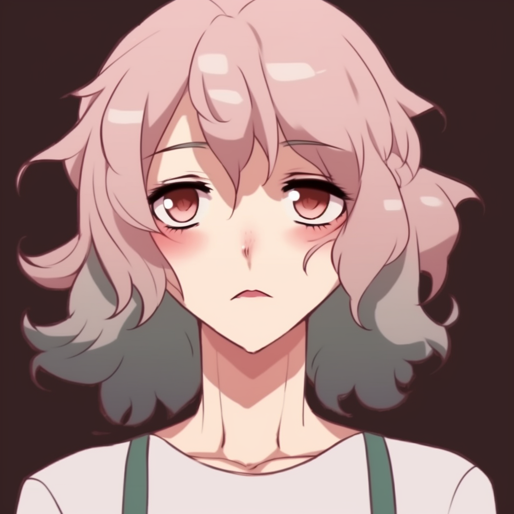 Anime character sticking tongue out, vibrant colors and clean lines. cute and funny anime pfp pfp for discord.