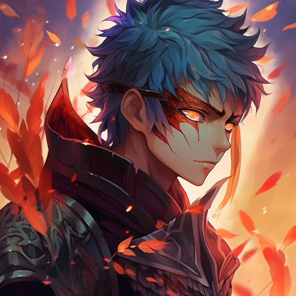 Close-up of a mystical elf, characterized by ethereal glow and intricate details. cool pfp fantasy anime pfp for discord.