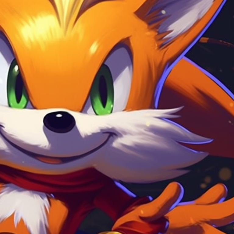 Sonic as a witch and Tails as a wizard, stylized outfits and magical details. sonic and tails halloween costume themed pfp pfp for discord.