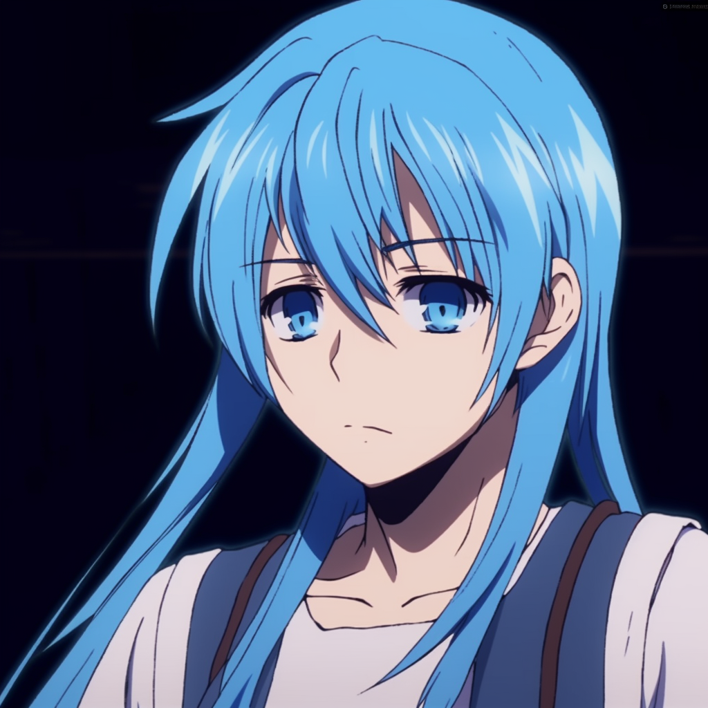 Depiction of Kuroko's famous invisible play, subtle tones and smooth transitions. anime characters with blue pfp