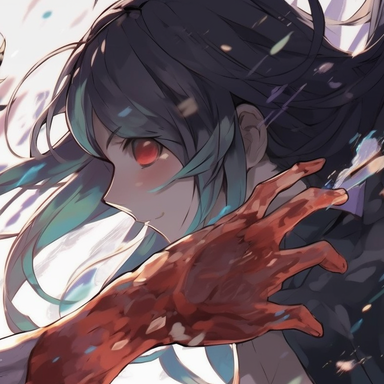 Two characters, radiating energy auras, vivid colors and intricate armor. cool matching anime pfp pfp for discord.