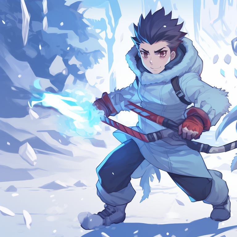 Two characters in matching scarves, detailed artwork and lively expressions, holding a songbook. creative matching christmas tiktok pfp pfp for discord.