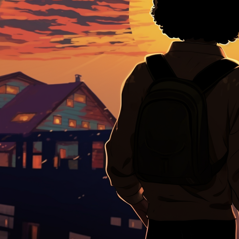 Joyce Byers and Hopper, sharing a single flashlight beam, high contrast and heavy shadows adding a ghostly effect. stranger things matching pfp featuring halloween theme concept pfp for discord.