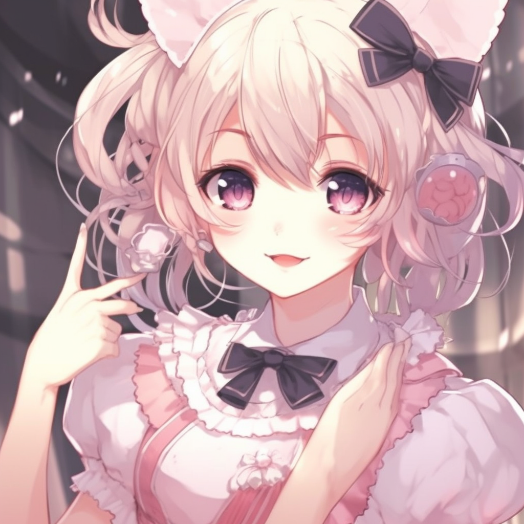 A Mystic Kawaii profile displaying striking eyes and deep color gradients. dramatic kawaii anime pfp