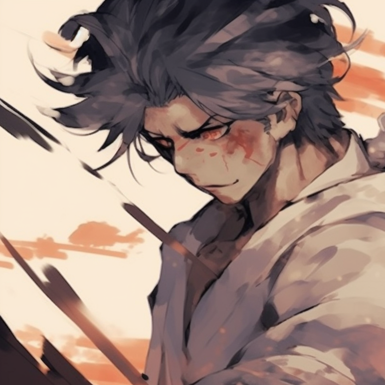 Four characters in matching uniforms, crisp lines and bright colors. friend group pfps pfp for discord.