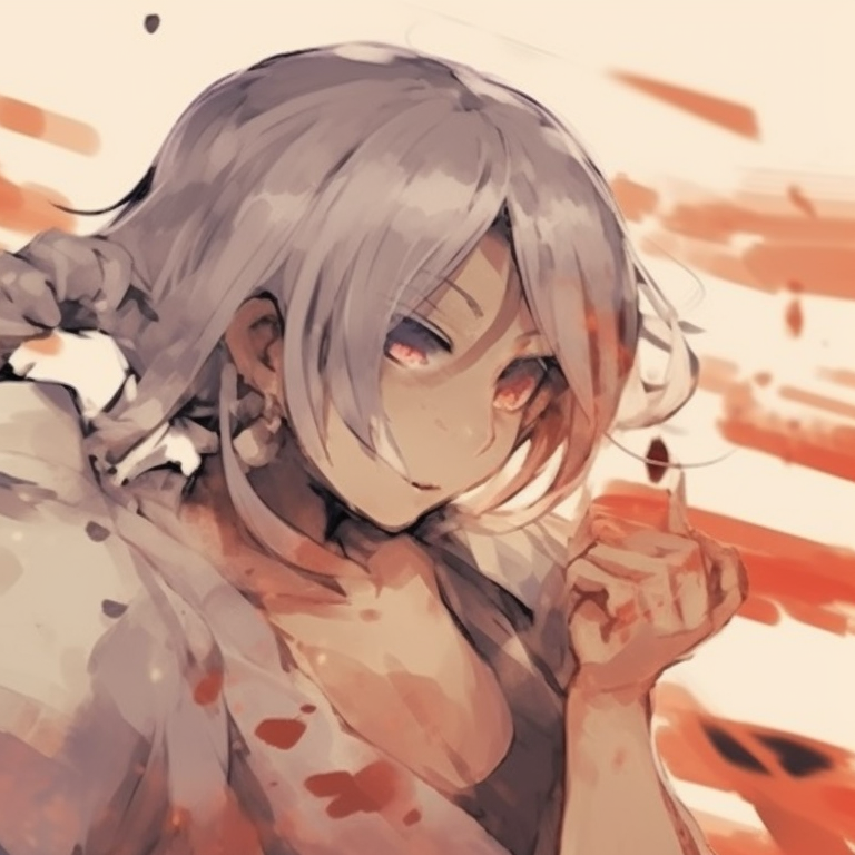 Four characters in matching uniforms, crisp lines and bright colors. friend group pfps pfp for discord.