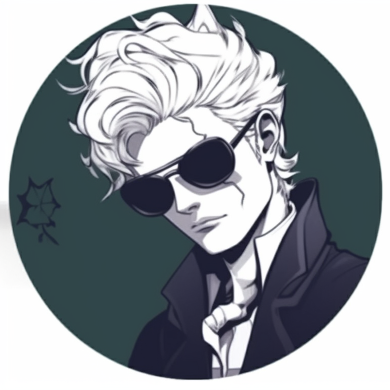 Two characters, dramatic poses, deep shadows and sharp lines. debonair matching profile pics for friends pfp for discord.