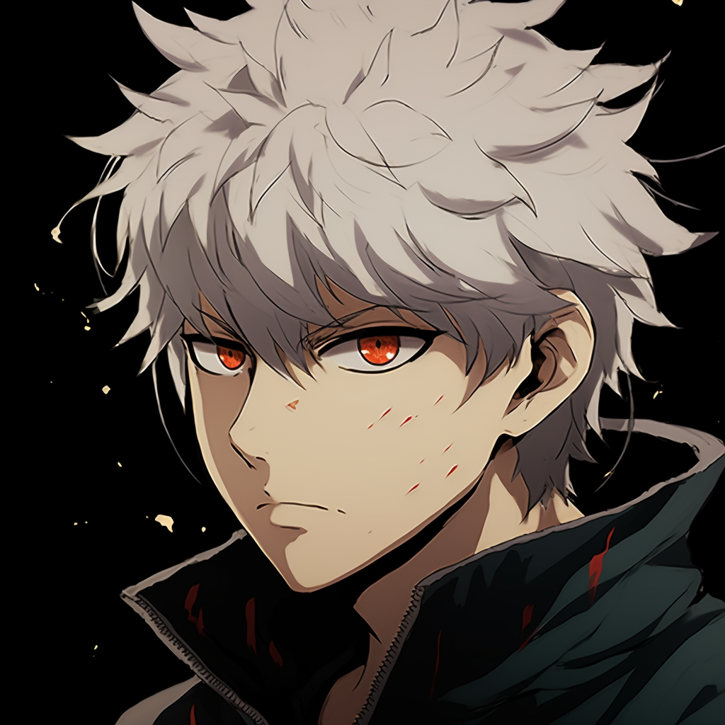 Gojo Satoru of Jujutsu Kaisen, high-contrast art style and distinctive eye details. modern anime characters pfp