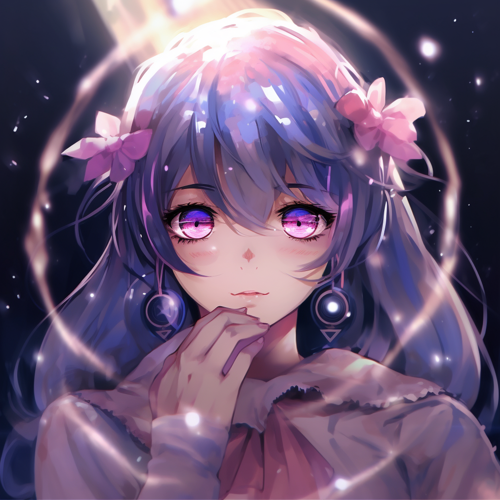 Close-up of Sailor Moon showing detailed facial features, framed by her iconic hair ornaments. mobile 4k anime pfp