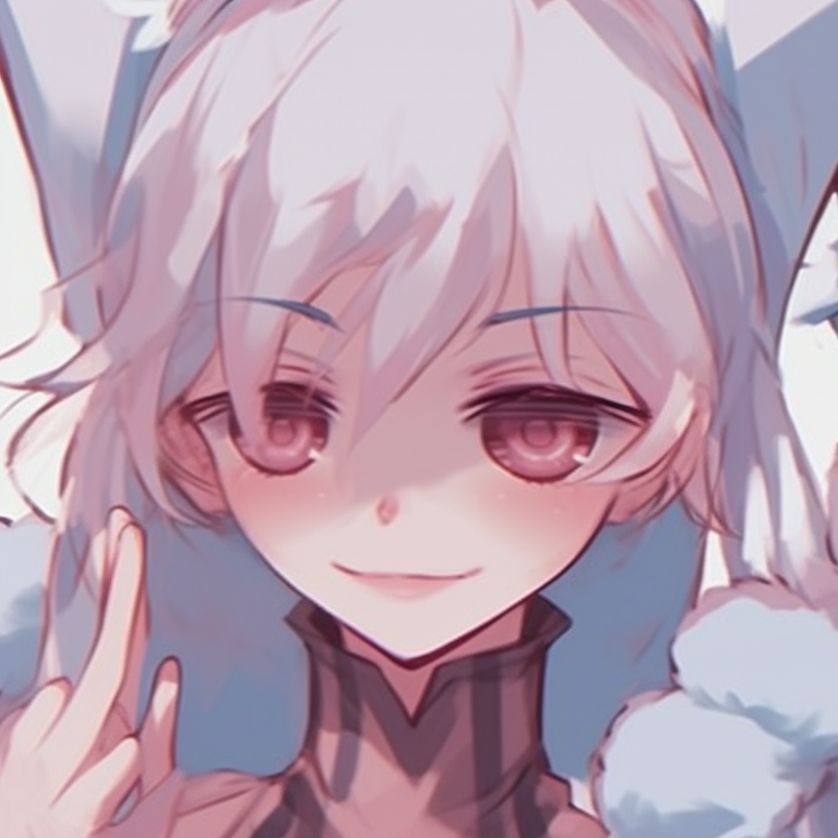 Two characters in cute chibi form, colorful and playful feel. fun and exciting matching pfps for friends pfp for discord.