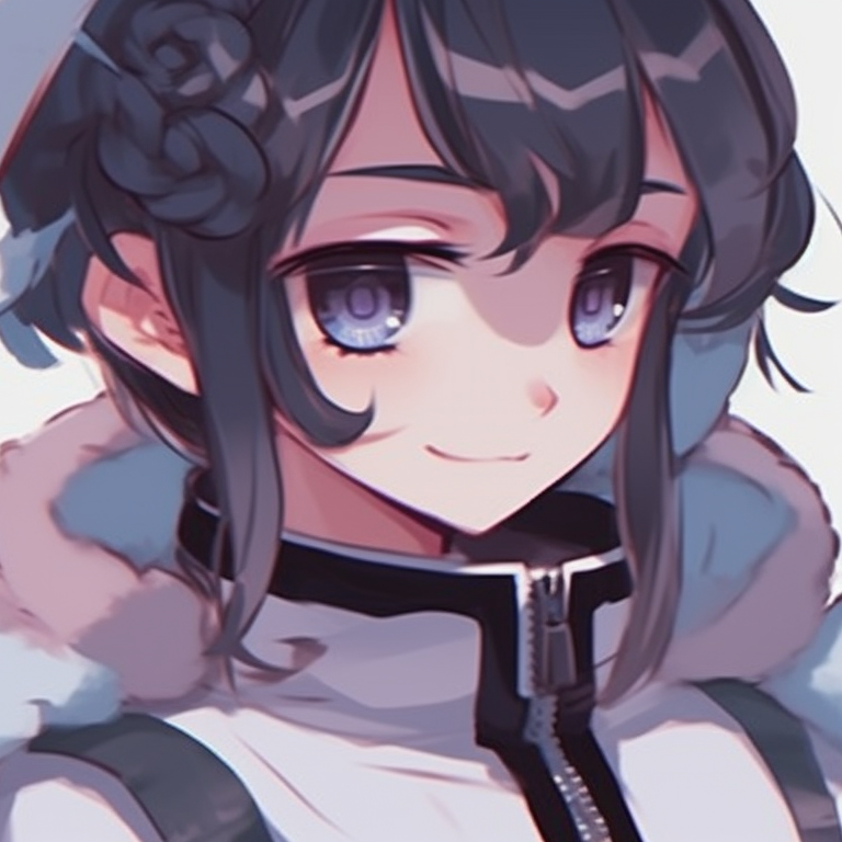 Two characters in cute chibi form, colorful and playful feel. fun and exciting matching pfps for friends pfp for discord.