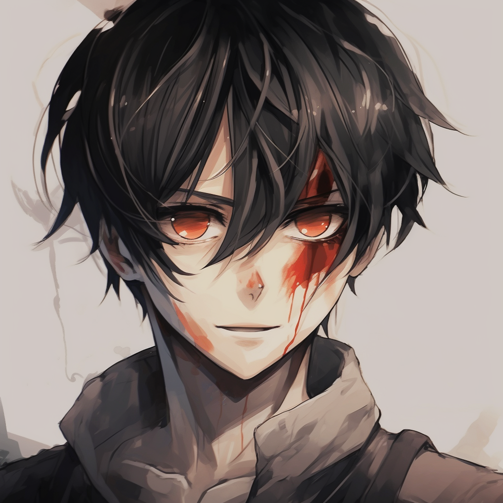 Eren in his Titan form, high detail with intense, vivid coloration. anime guy pfp in popular series pfp for discord.