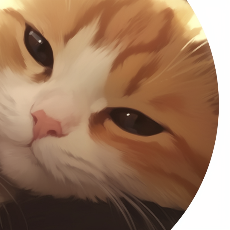 Two feline characters, soft hues and gentle expressions, lying together. cute cat matching pfp trends pfp for discord.