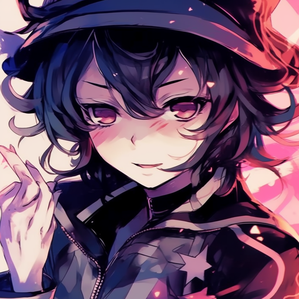 Focused view on a magic girl's shimmering eyes, notable reflections and illuminating colors. unique manga anime pfp ideas pfp for discord.