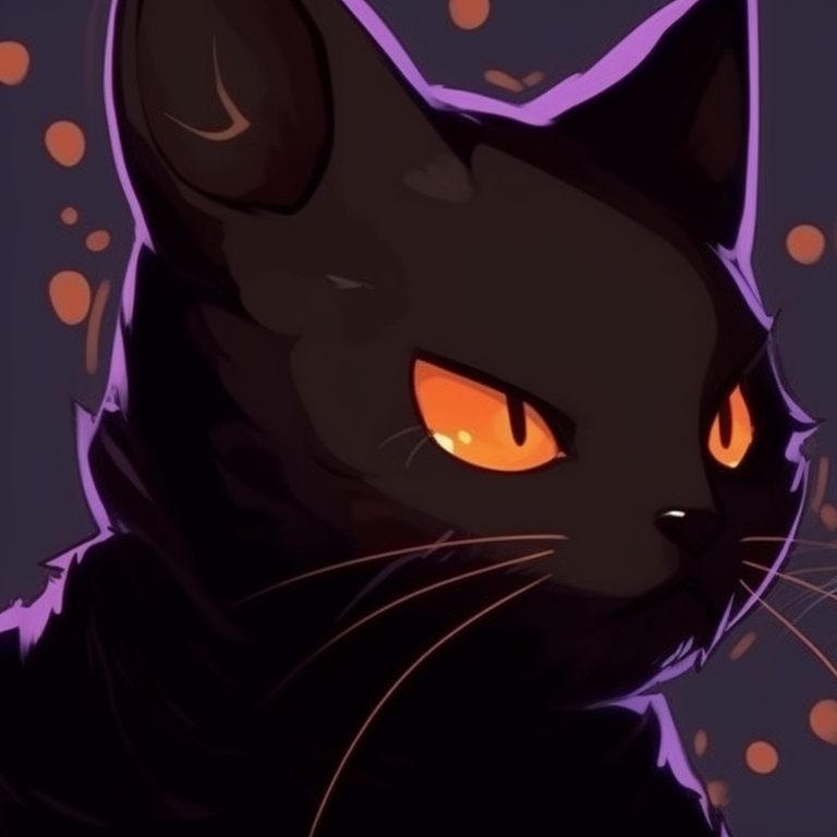 Two characters as majestic bats, dark tones with bright accent colors, flying side by side. pfp pair animal halloween theme pfp for discord.